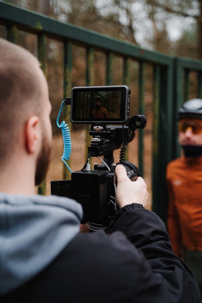 Behind the Camera beim Drehtag mit Jonas Nonnenprediger fürs Commercial Off Season