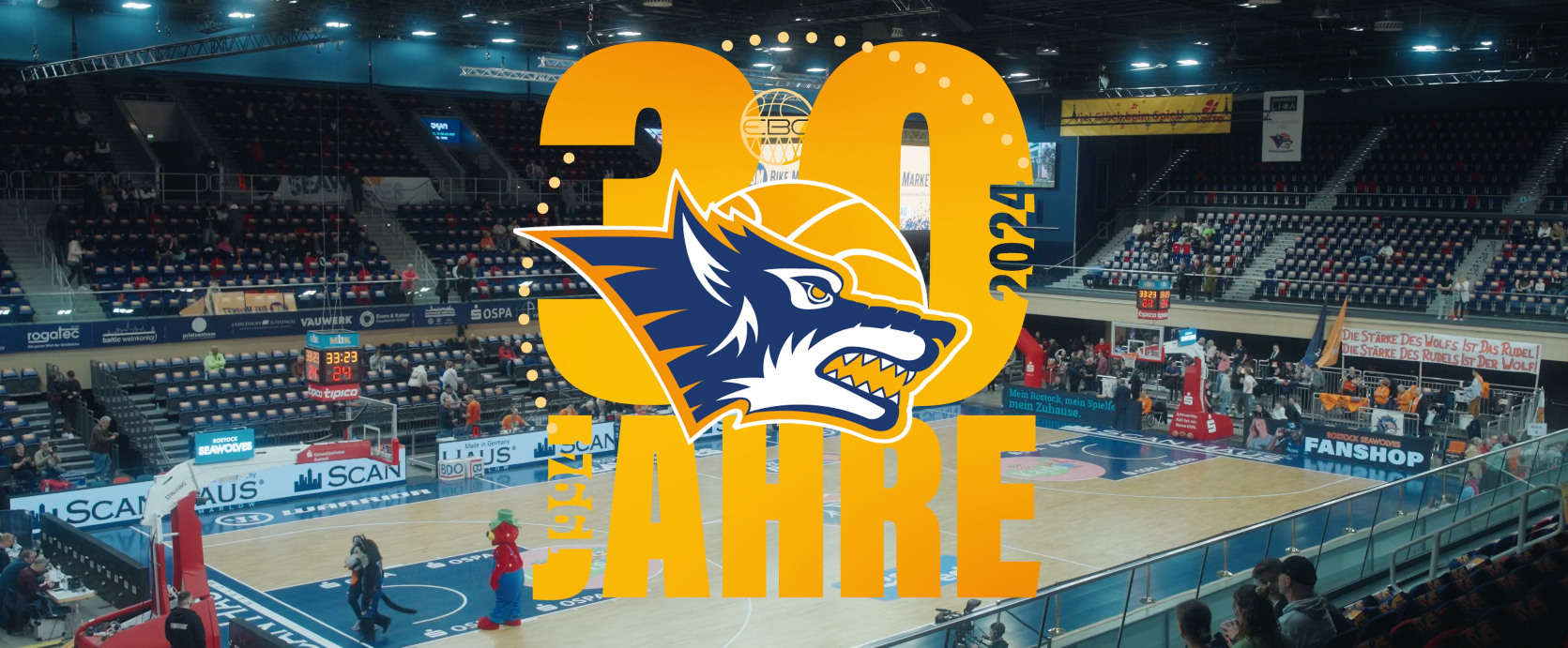 Header der Dokumentation 30 Jahre Rostock Seawolves