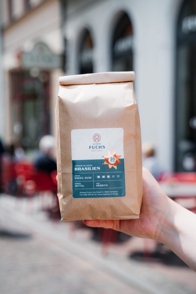 Social Media Content Fotografie für Restaurant und Café in Schwerin – Rösterei Fuchs.