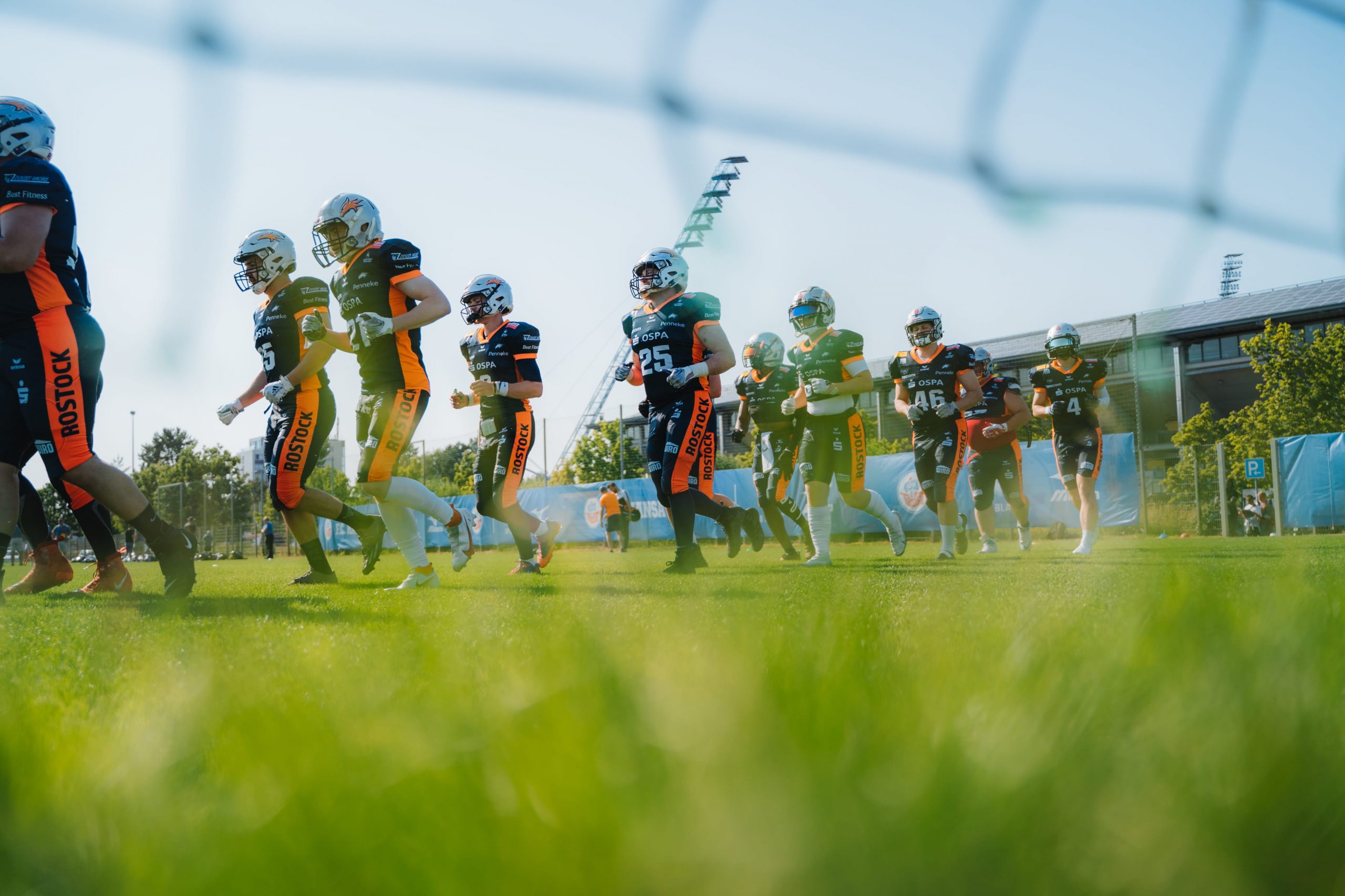 Dokumentarische Sportfotografie Rostock Griffins – Training und Vereinsarbeit im Fokus.